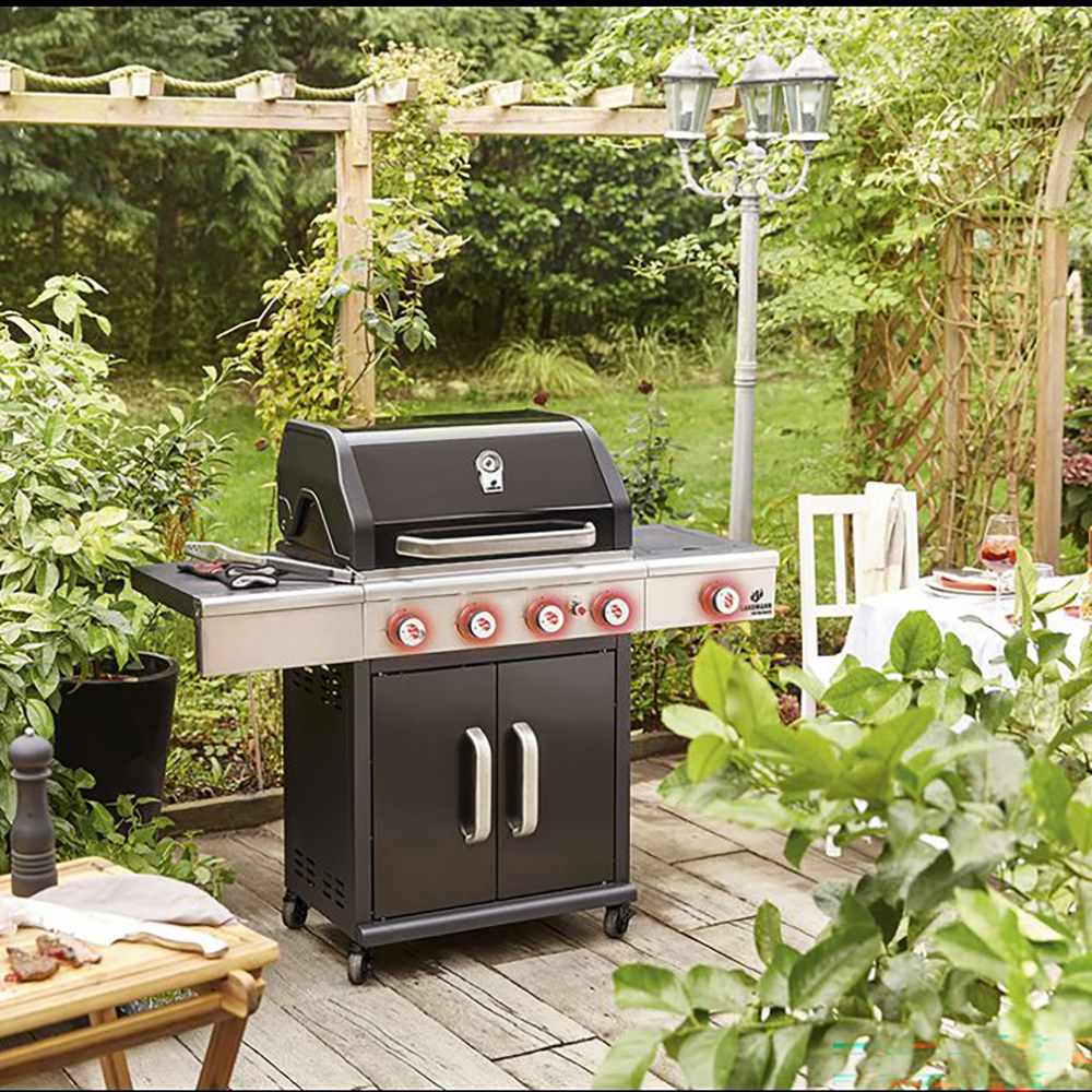 Gasolgrill Landmann Triton 4.1 maxX Svart 12968