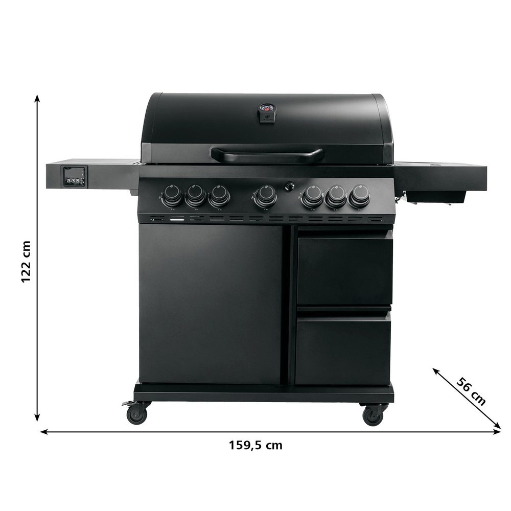 Gasolgrill Landmann Cool Black 5.2 maxX