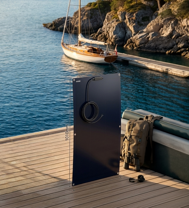 Solcell LTC Flexibel 100 W EFTE + HPBC