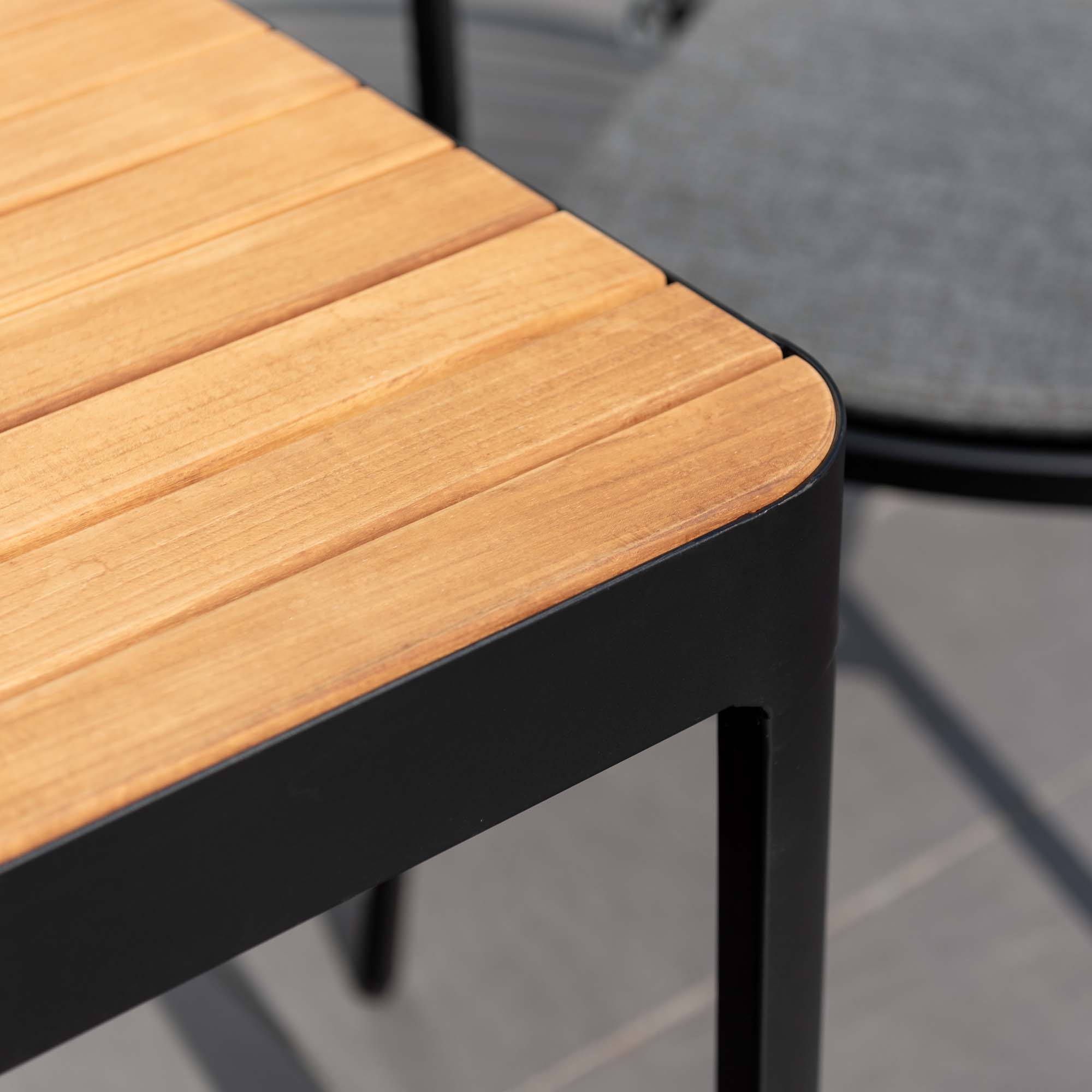 Matgrupp Utomhus LifestyleGarden Portals 95 cm 4 Carver-stolar