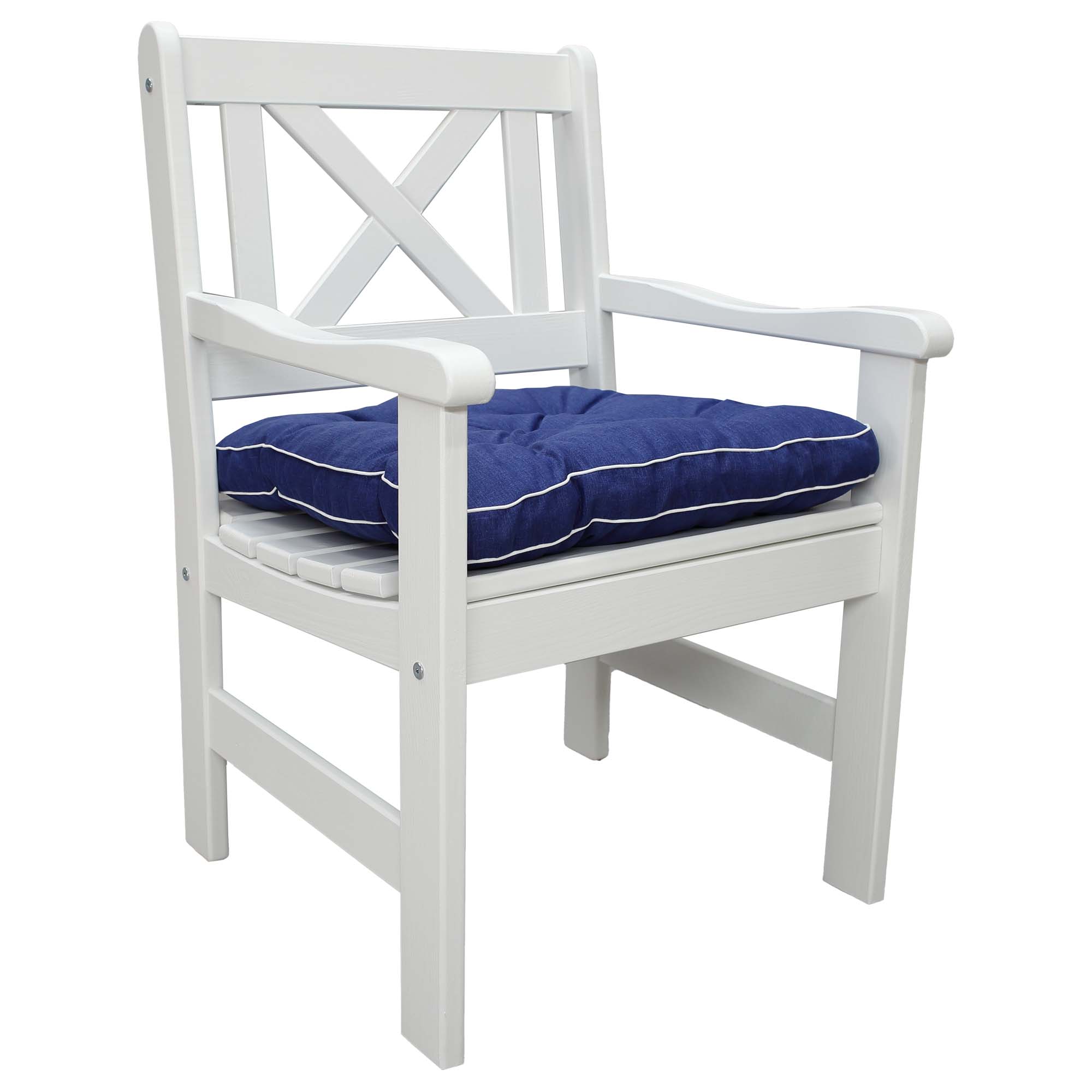 Sittdyna till stol Baltic Garden Malmö 3-pack