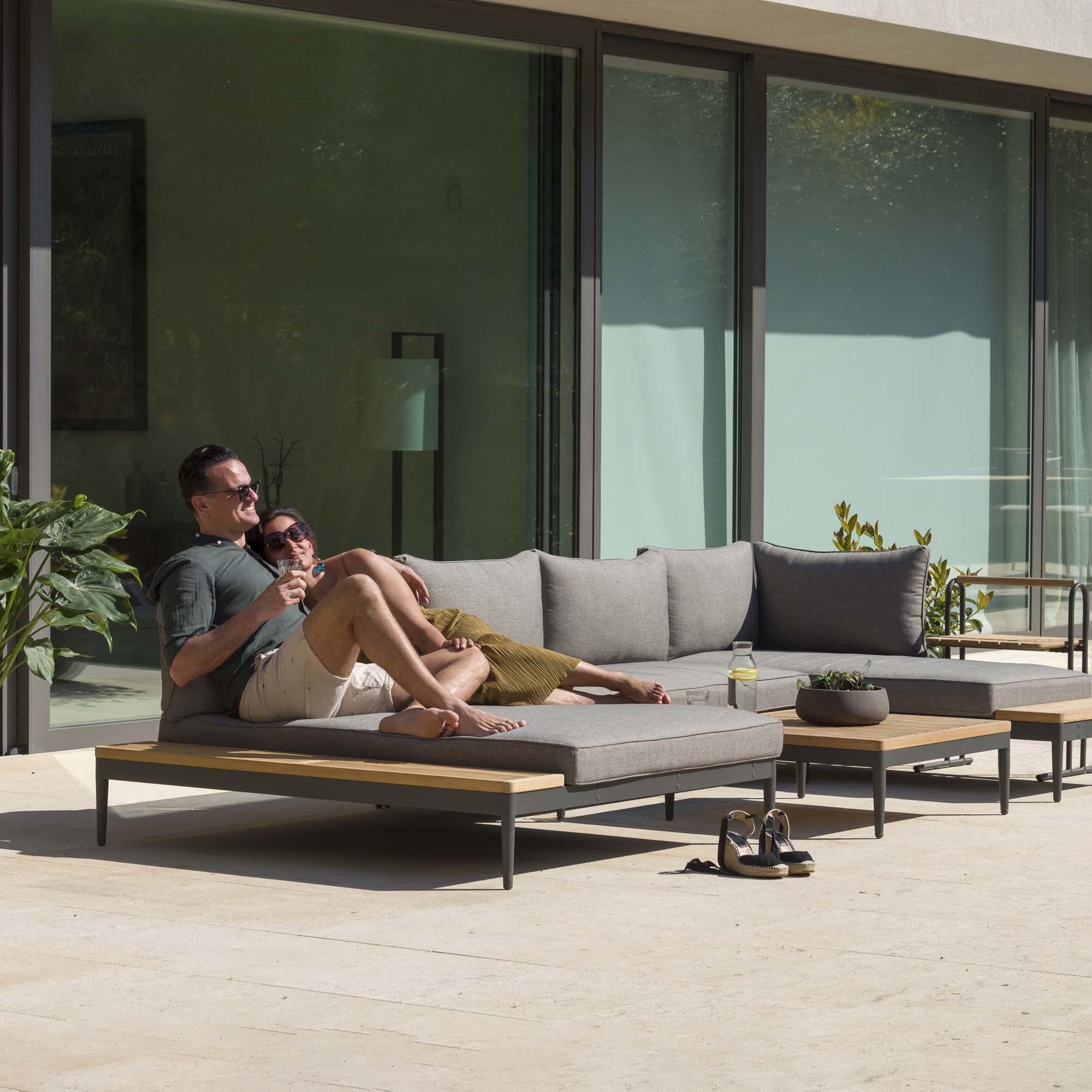 Dagbädd för utomhusbruk LifestyleGarden TOPAZ XL