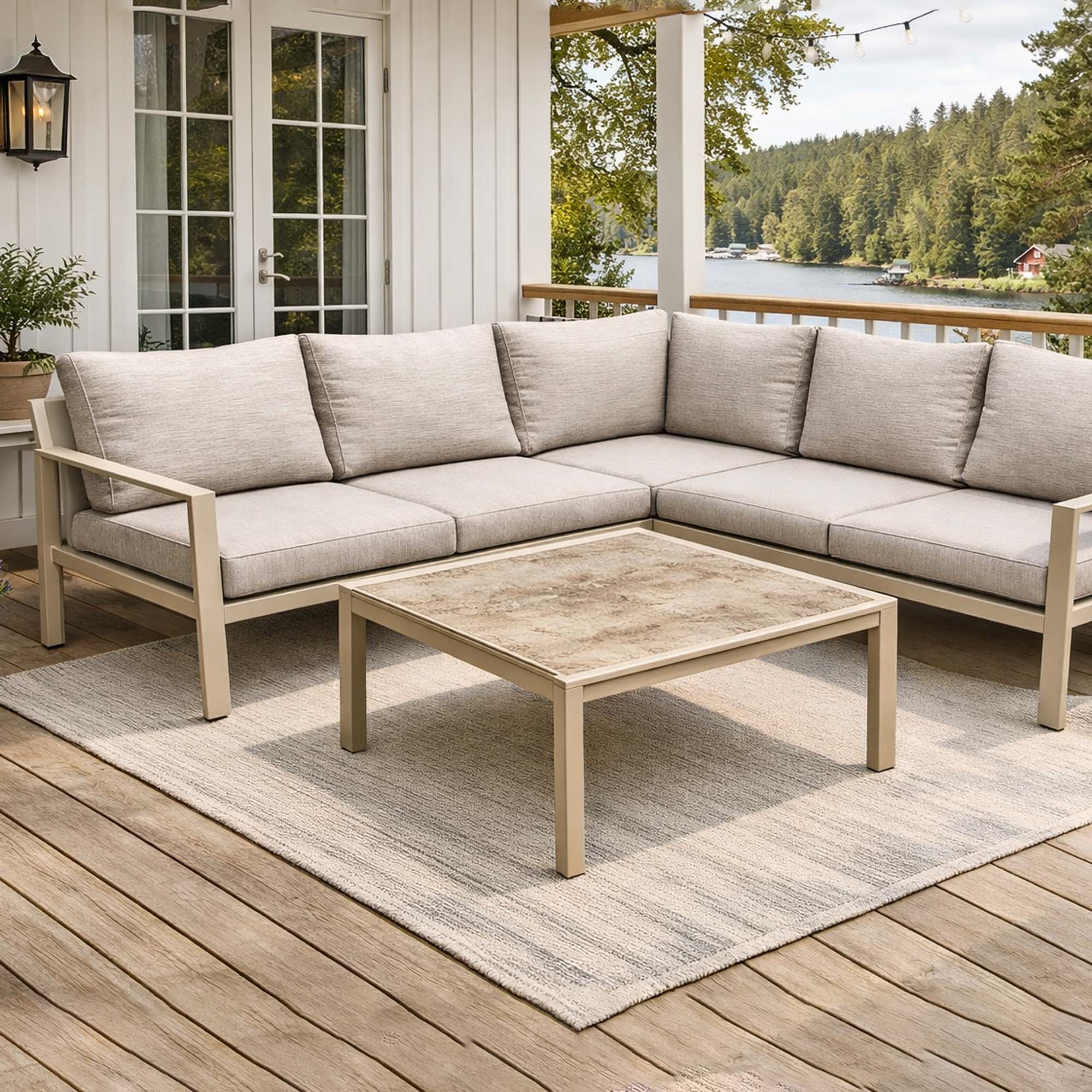 Matgrupp Utomhus Baltic Garden Palermo hörnset