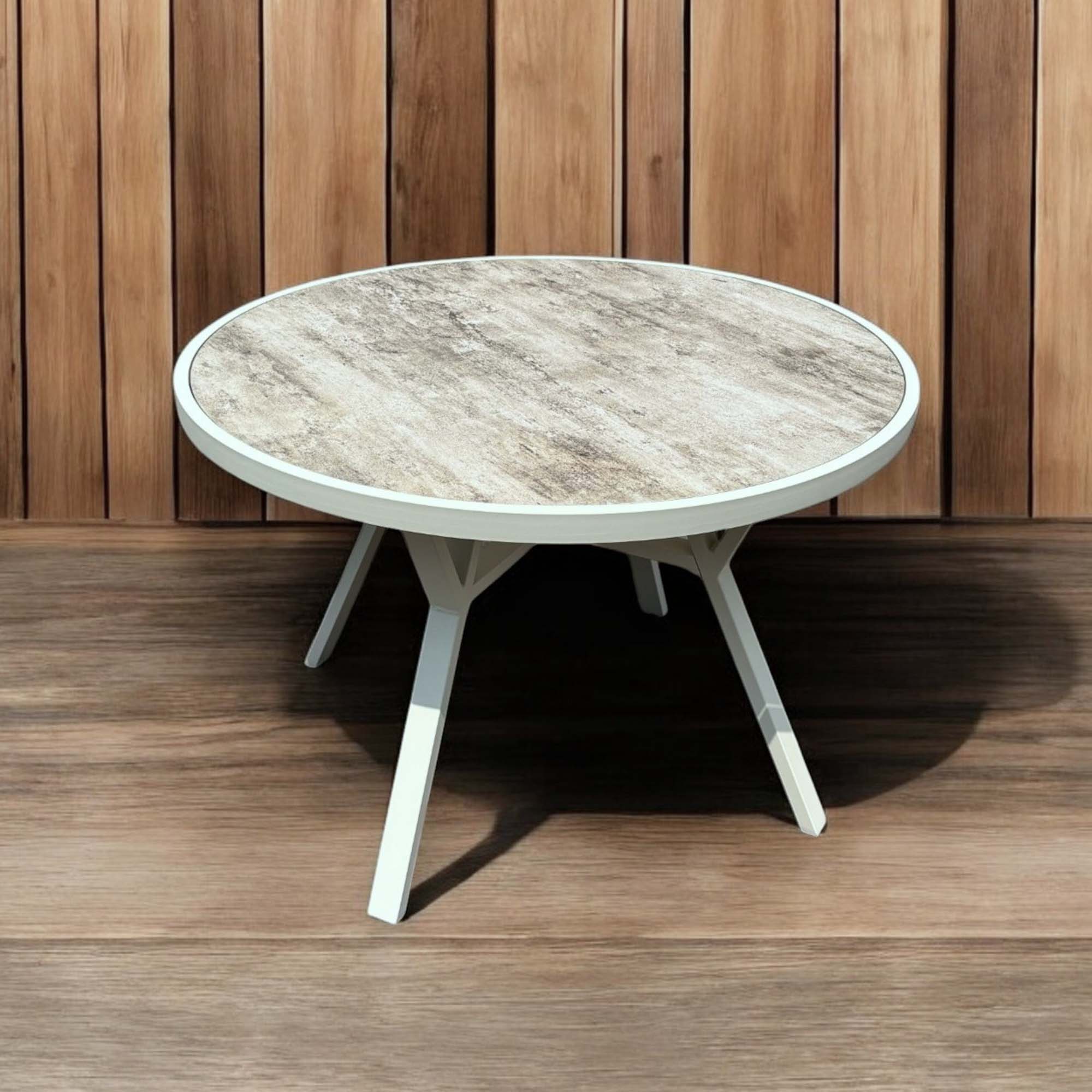 Trädgårdsbord Baltic Garden Palermo rund Ø110 cm