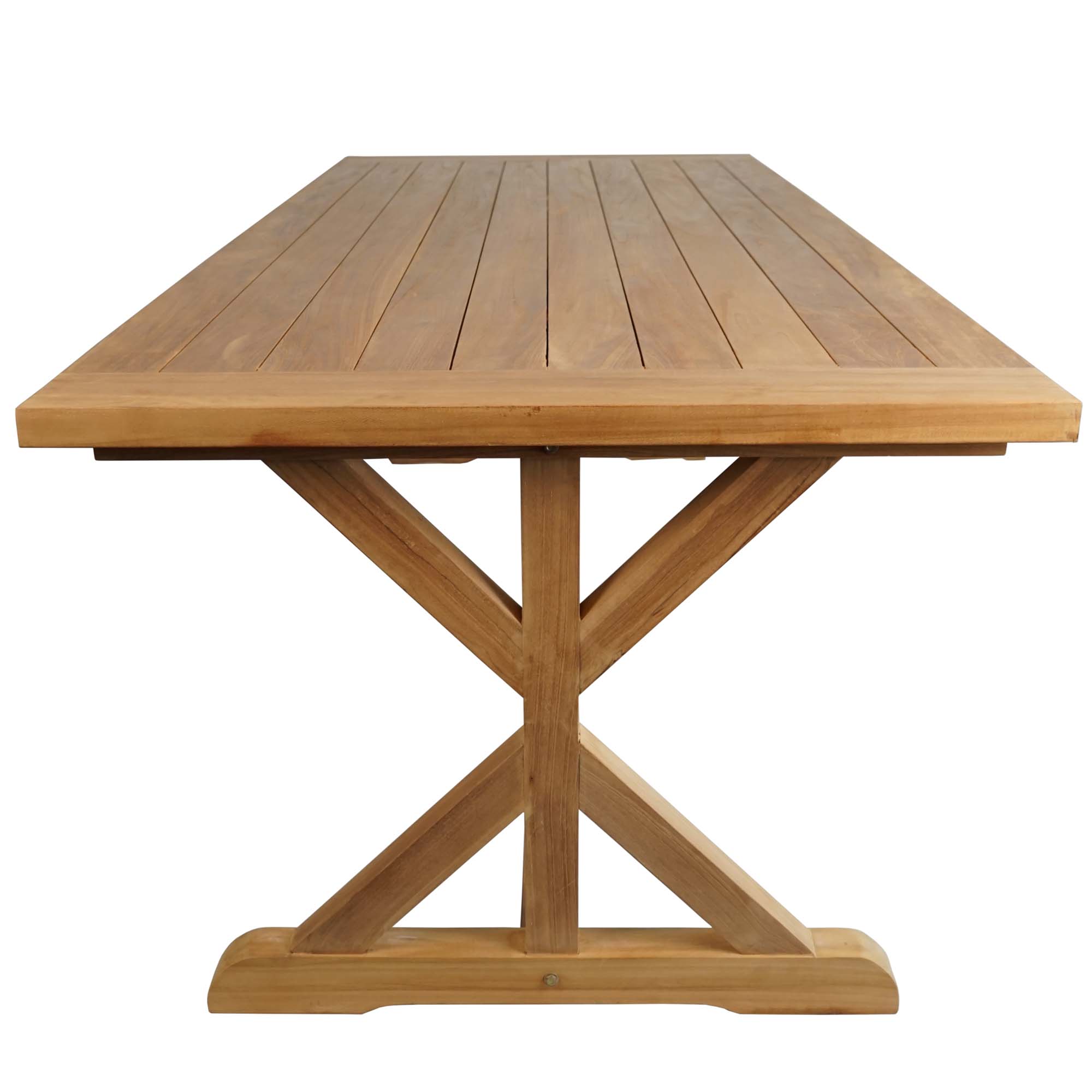 Trädgårdsbord Baltic Garden Prato bord med X-ben 240x100 cm