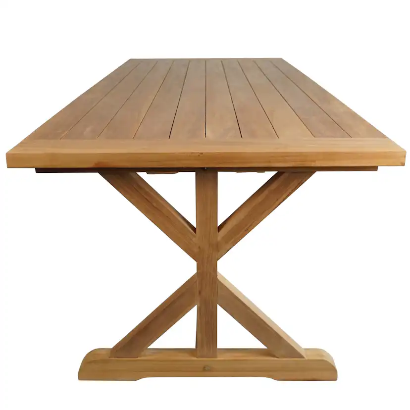 Trädgårdsbord Baltic Garden Prato bord med X-ben 240x100 cm