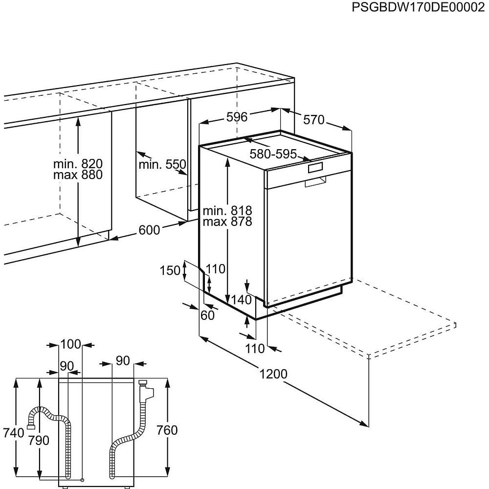 Diskmaskin Electrolux ESA17200UX