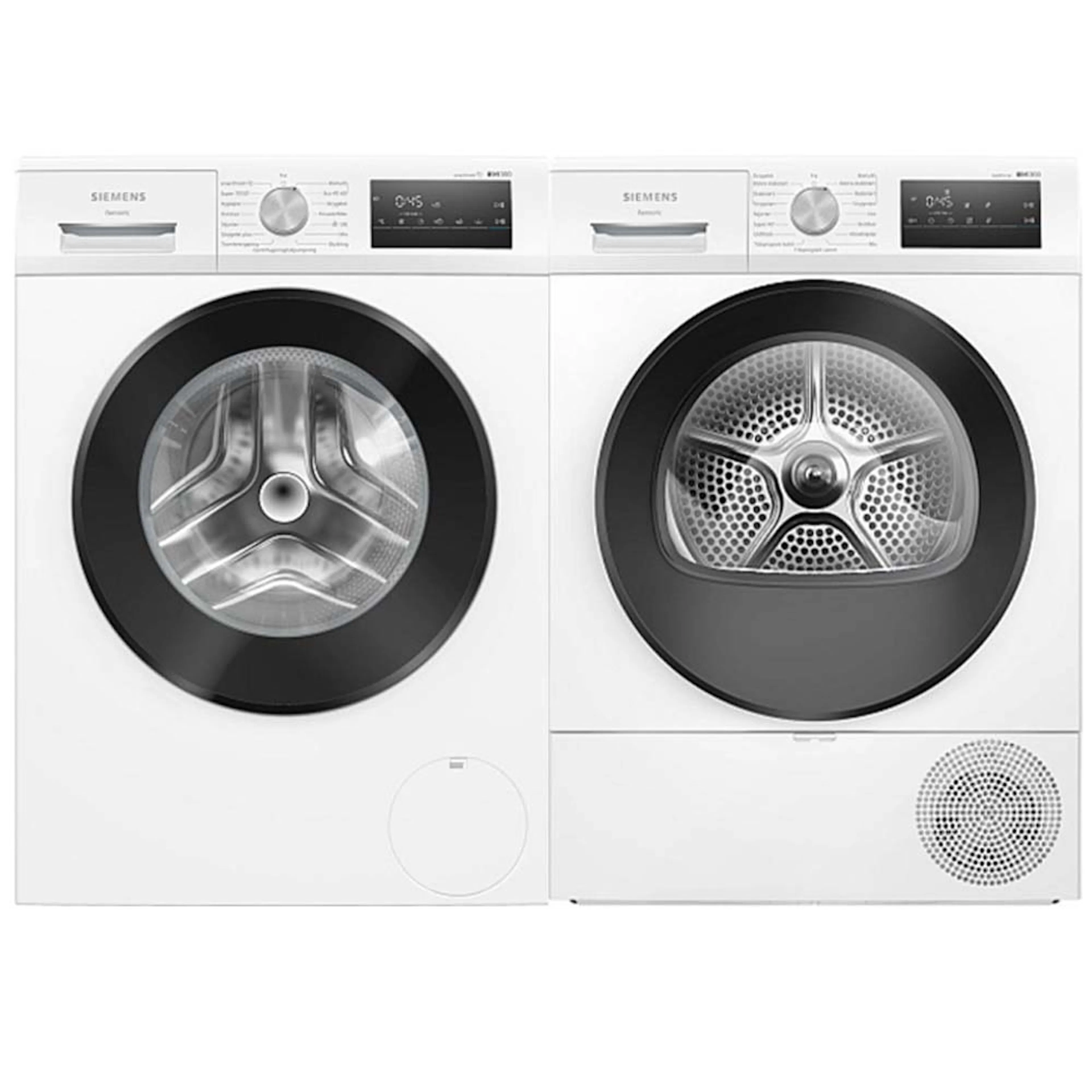 Tvätt- och Torkpaket Siemens WM14N29PDN + WT45HV0EDN