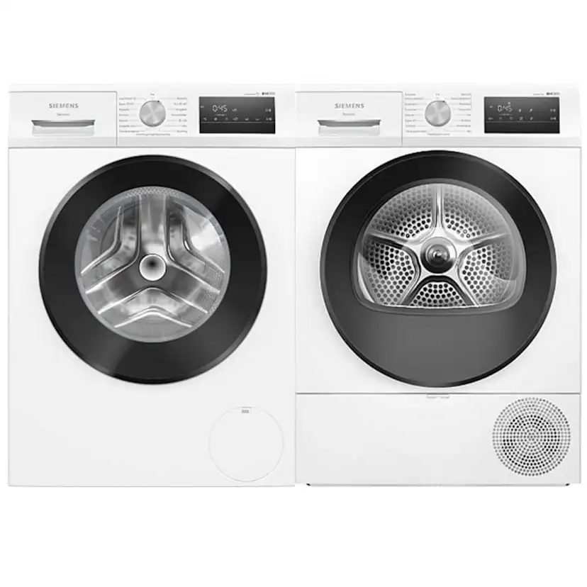 Tvätt- och Torkpaket Siemens WM14N29PDN + WT45HV0EDN
