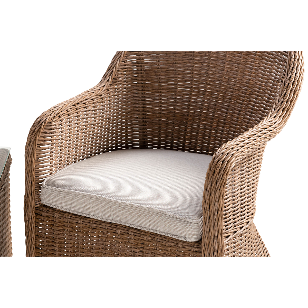 Cafégrupp deNoord Marcus Caféset med 2 Light Fåtöljer m Dyna