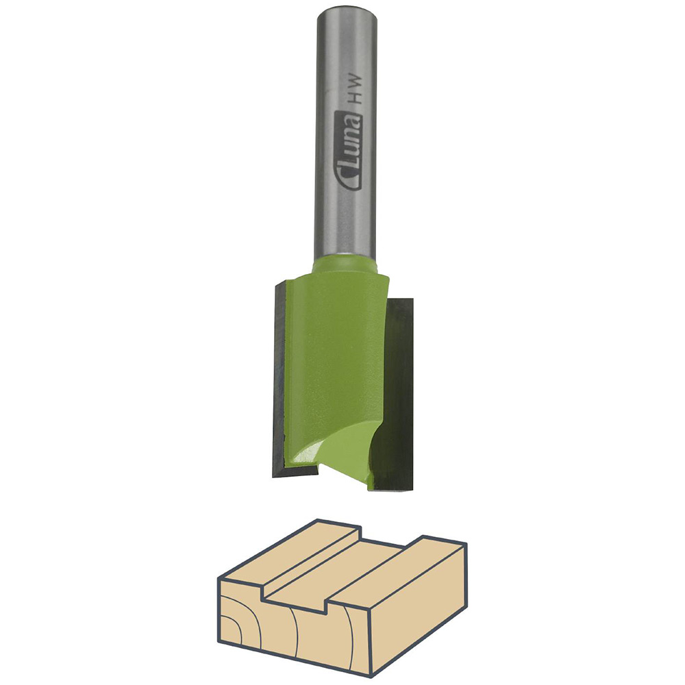 Notfräsar Luna Tools Bottenskär HM M.B