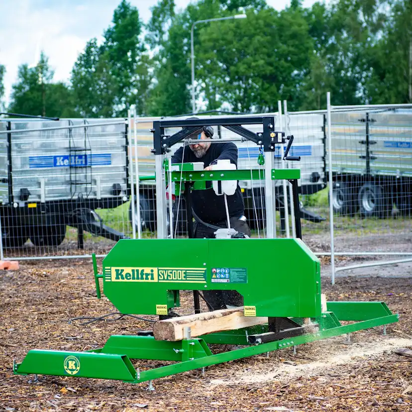 Sågverk Kellfri Eldrivet