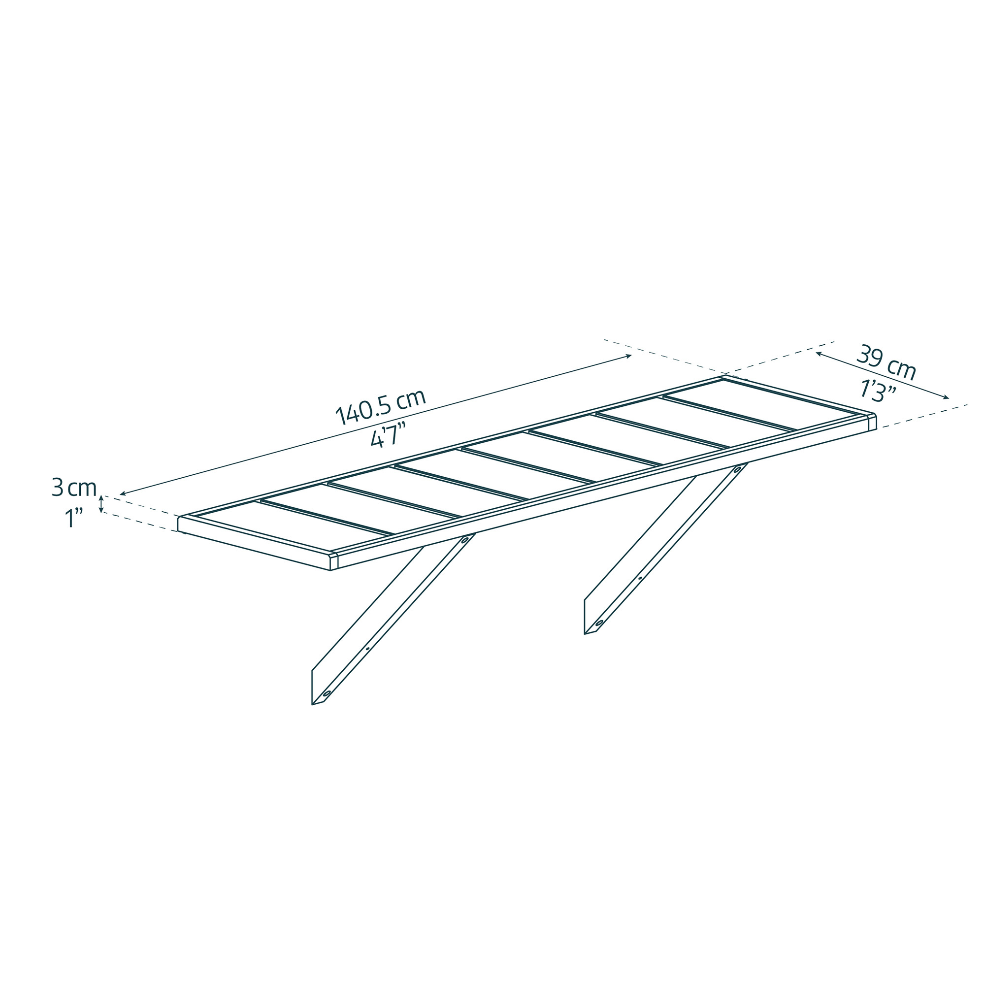Växthus Canopia By Palram Natura Trä Med Hyllset