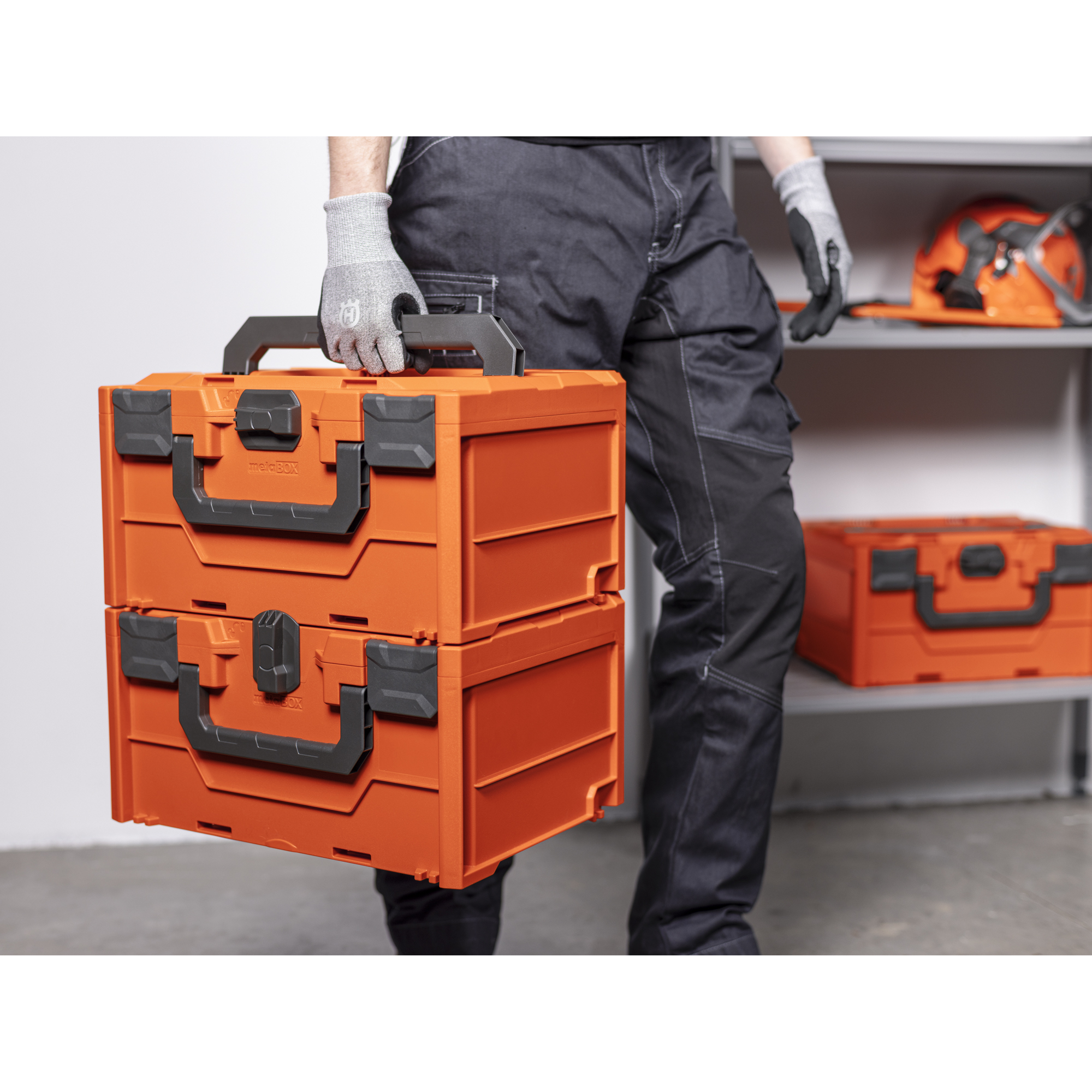 Batterilåda Husqvarna BC1 UN Transportbox Med B220X & Laddare