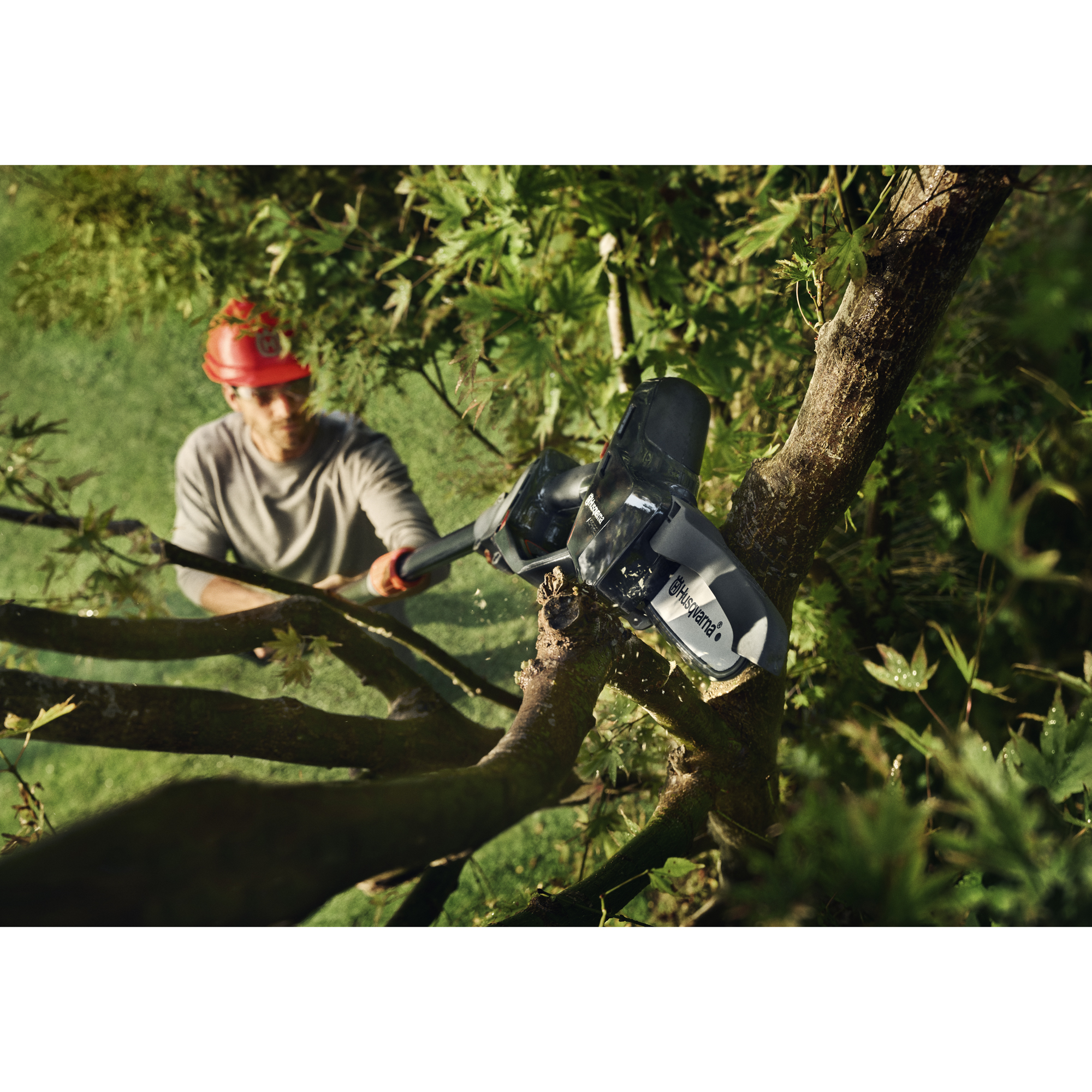 Grensåg Husqvarna Aspire P8X Med Teleskopskaft, Batteri & Laddare