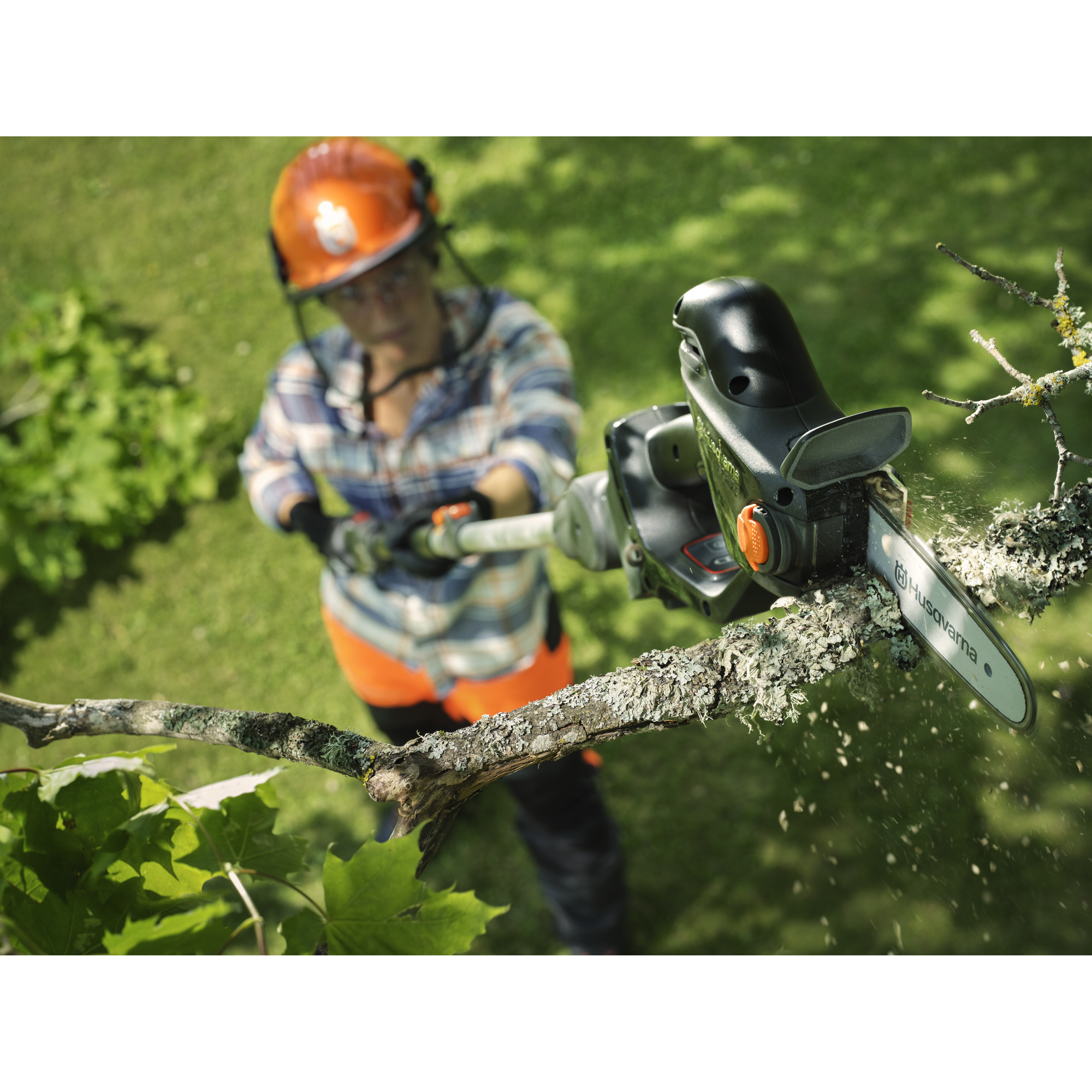 Grensåg Husqvarna Aspire P8X Med Teleskopskaft Utan Batteri & Laddare