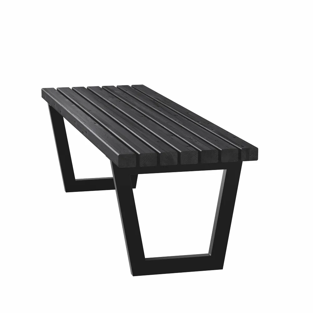 Bänk/bord PLUS Siesta Living 150 cm Svart