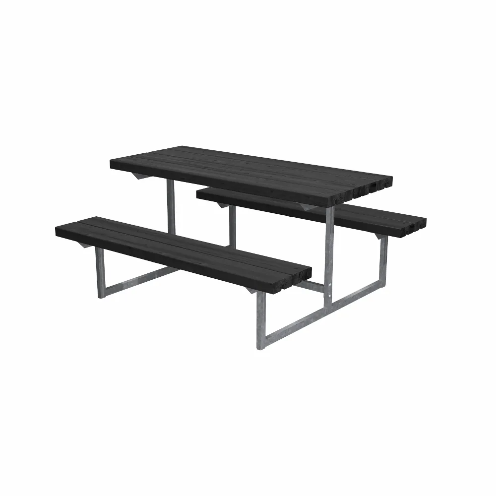 Bord/Bänkset PLUS Basic Junior 118 cm Svart