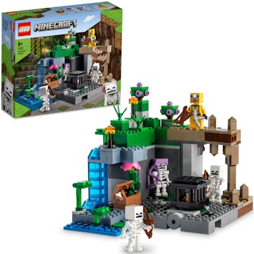 Byggsats LEGO Minecraft - Skelettgrottan 21189