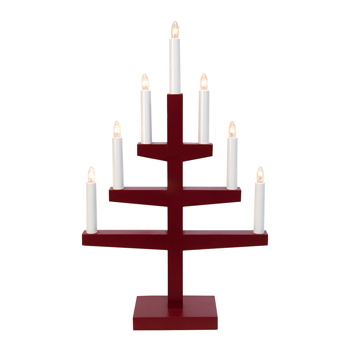 Ljusstake Star Trading Trapp 7-armad Adventsljusstake
