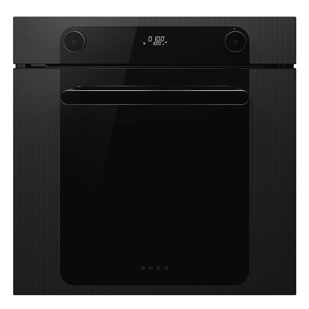 Termoventilerad Ugn Smeg SFP6201TB med Pyrolysrengöring Svart 60cm