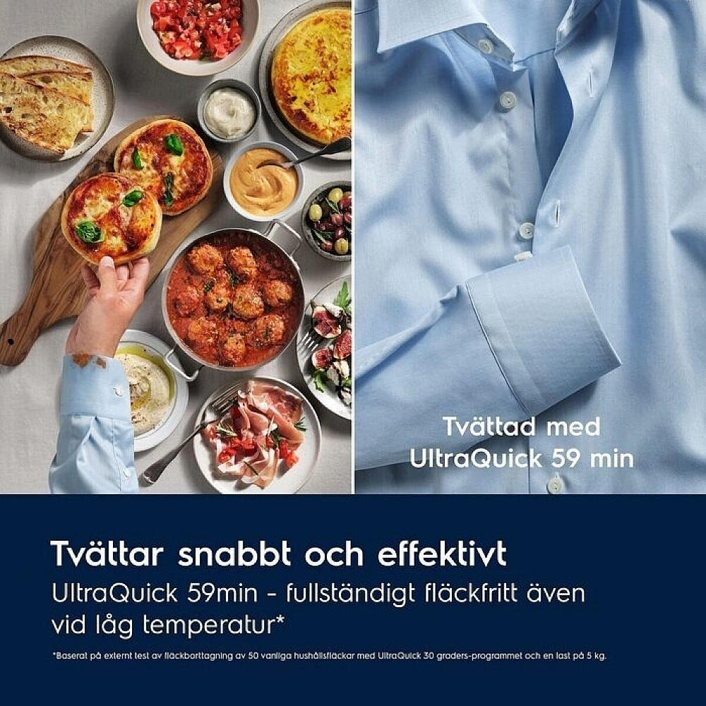 Frontmatad Tvättmaskin Electrolux EFI743S14S SteamCare 700 10 Kg