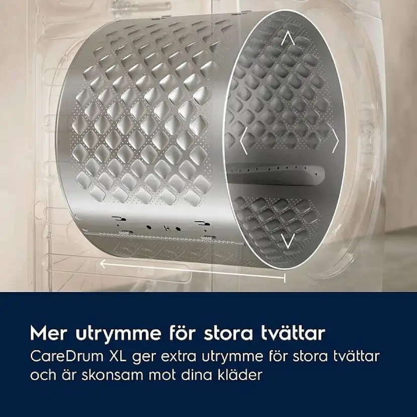 Frontmatad Tvättmaskin Electrolux EFI743S14S SteamCare 700 10 Kg