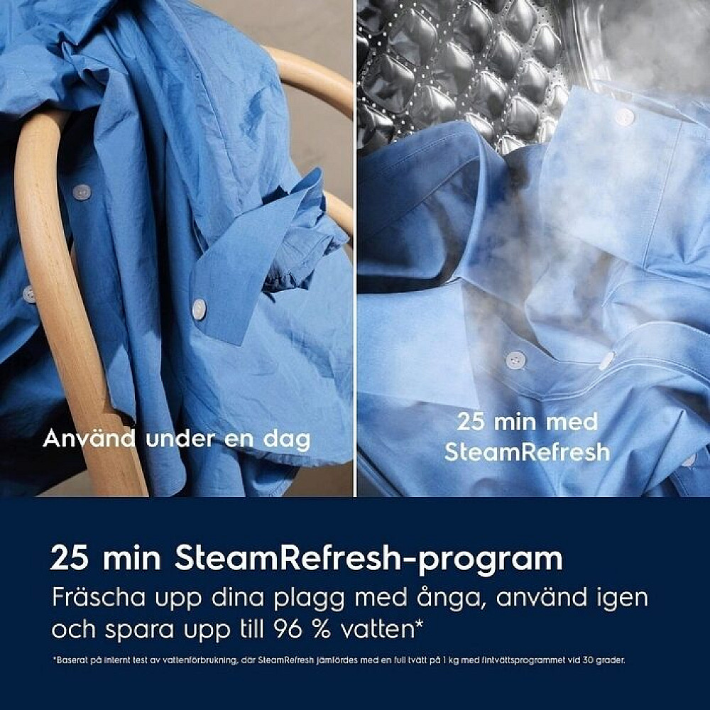 Frontmatad Tvättmaskin Electrolux EFI742LX4G SteamCare 700 10,5 Kg