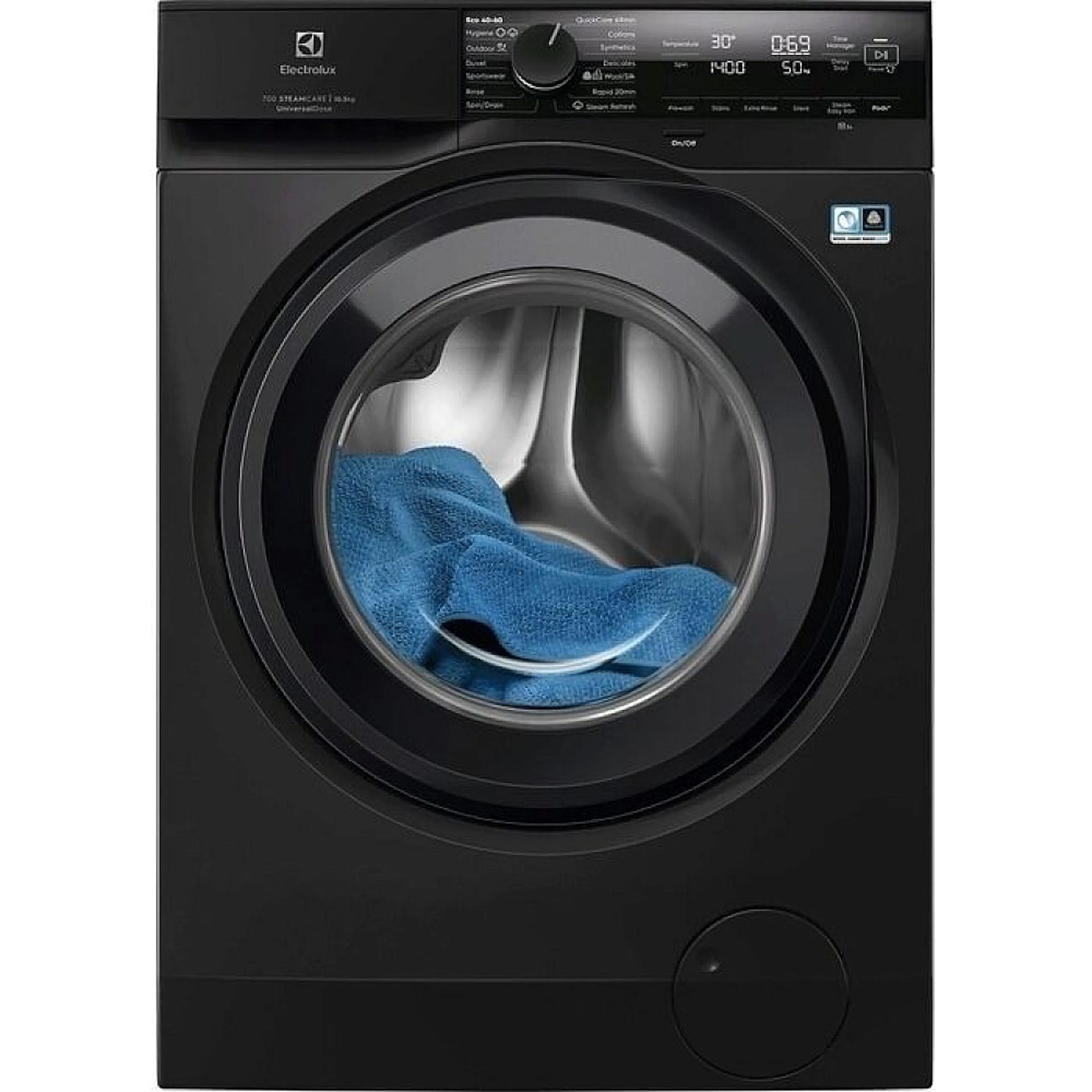 Frontmatad Tvättmaskin Electrolux EFI742LX4G SteamCare 700 10,5 Kg