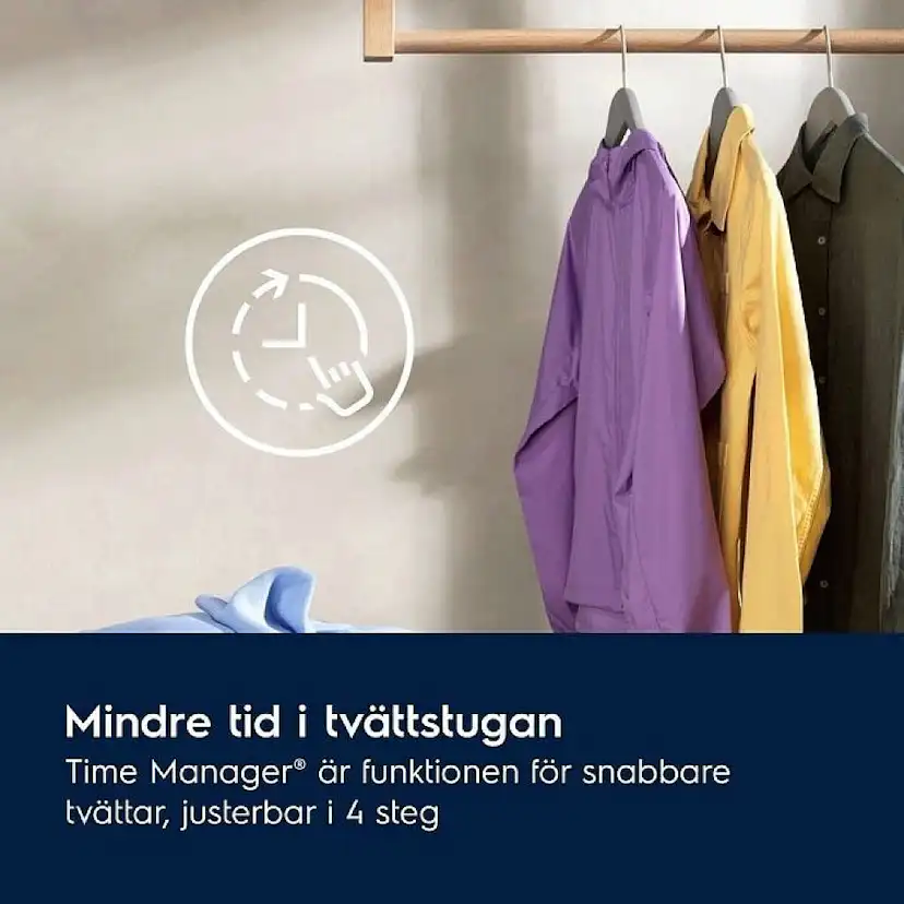 Frontmatad Tvättmaskin Electrolux EFI633P94Q SensiCare 600 9 Kg