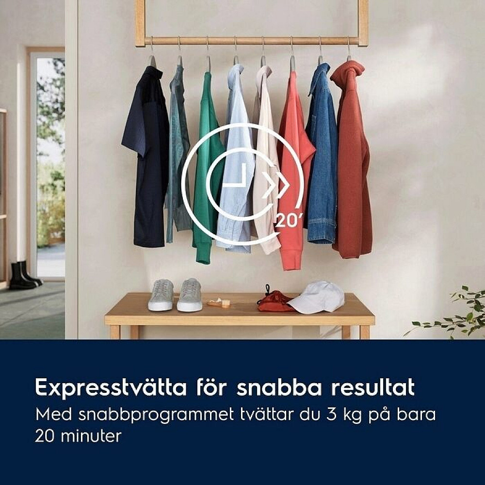 Frontmatad Tvättmaskin Electrolux EFI631O94EQ SensiCare 600 9 Kg