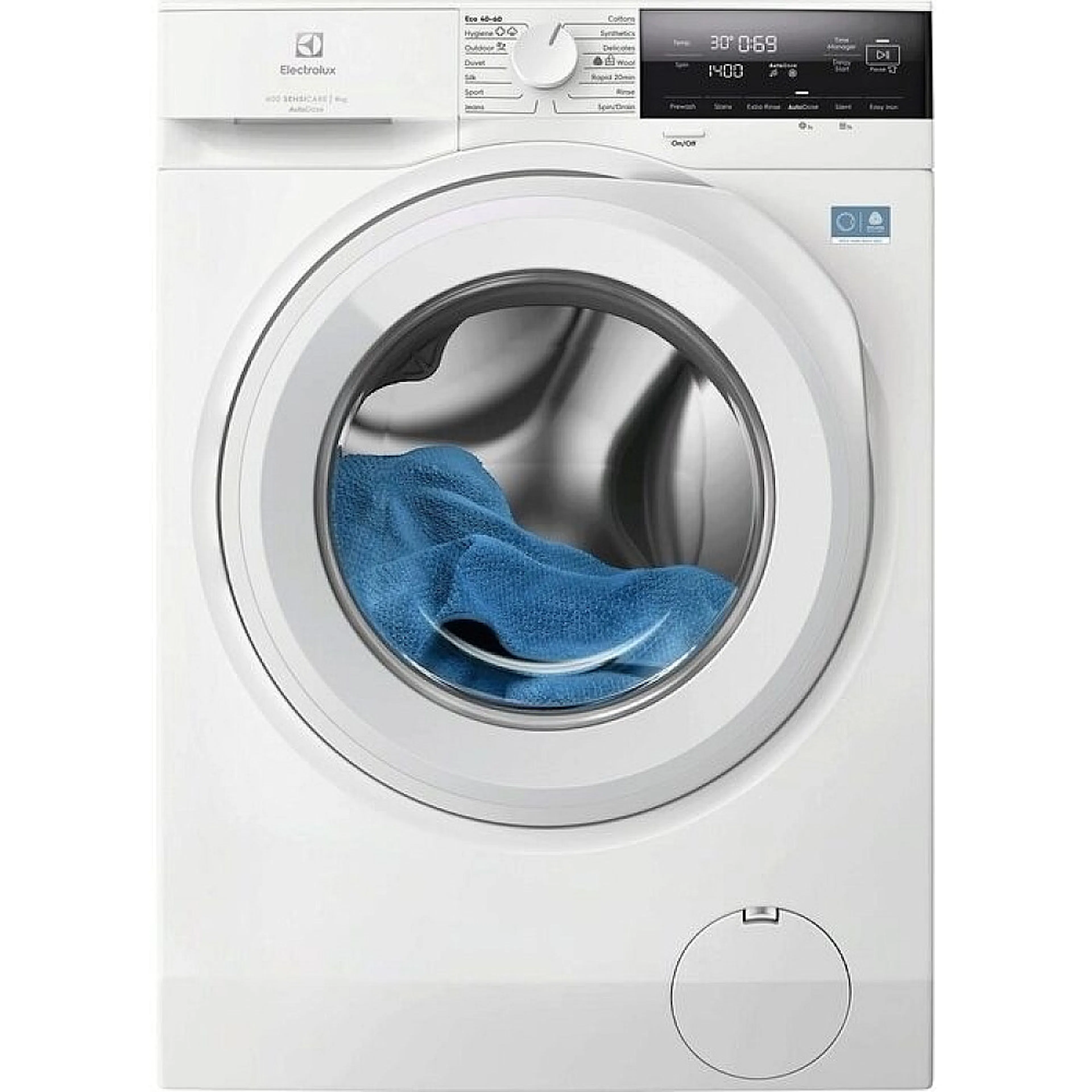 Frontmatad Tvättmaskin Electrolux EFI631O94EQ SensiCare 600 9 Kg