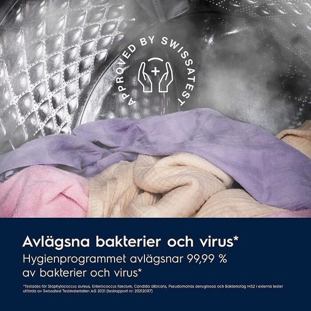 Frontmatad Tvättmaskin Electrolux EFI612E84E SensiCare 600 8 Kg
