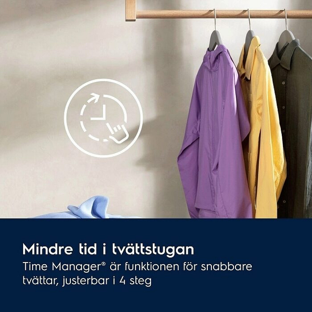 Frontmatad Tvättmaskin Electrolux EFI611O84O SensiCare 600 8 Kg