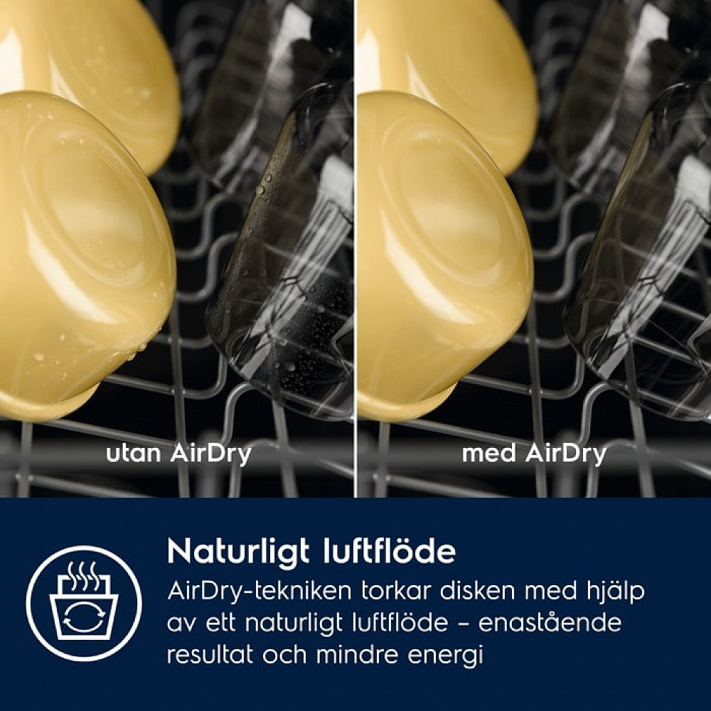 Underbyggd Diskmaskin Electrolux ESA47405UX 60 cm