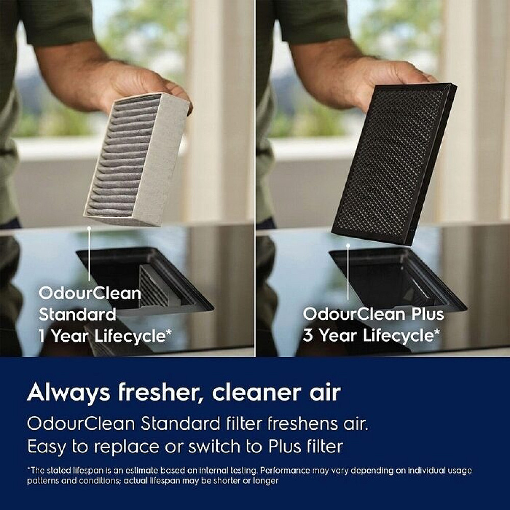 Induktionshäll Electrolux HHOB8T0MC med Integrerad Fläkt
