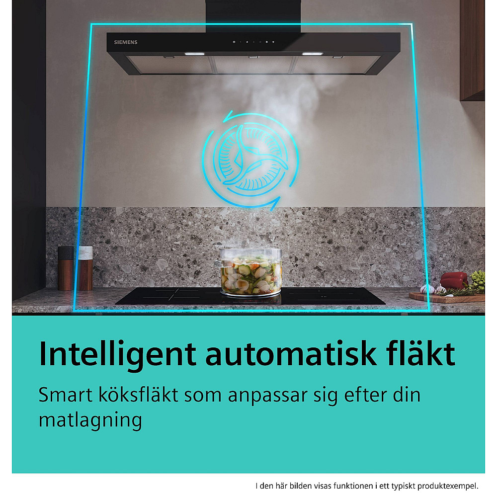 Vägghängd köksfläkt Siemens iQ500 LC97BDN60