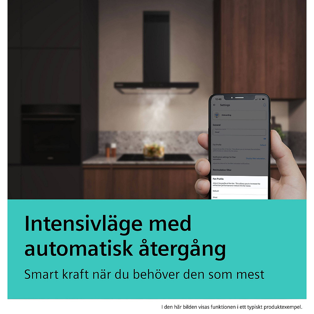 Vägghängd köksfläkt Siemens iQ500 LC97BDN60