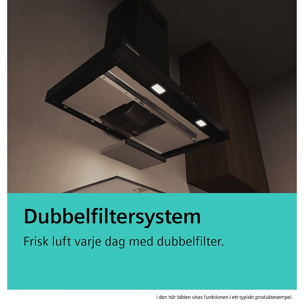 Vägghängd köksfläkt Siemens iQ300 LC95BCC60