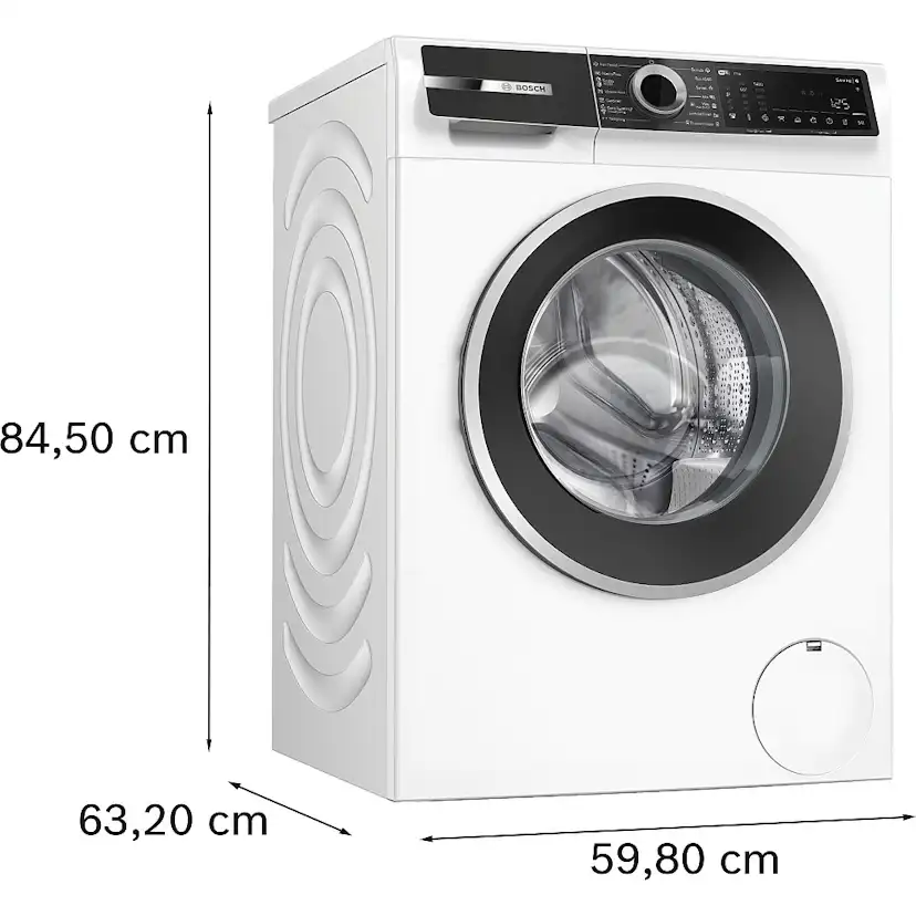 Frontmatad Tvättmaskin Bosch Serie 6 WGK264ZLSN 11 Kg