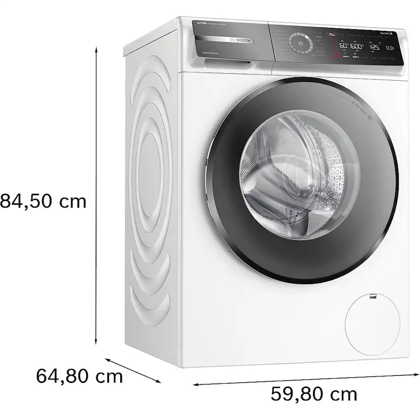 Frontmatad Tvättmaskin Bosch Serie 8 WGB266A0SN 11 Kg