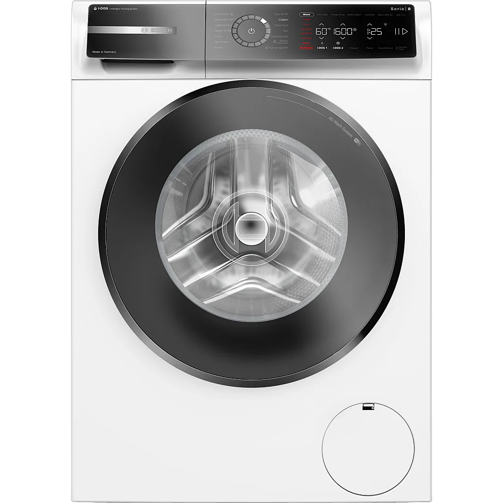 Frontmatad Tvättmaskin Bosch Serie 8 WGB266A0SN 11 Kg