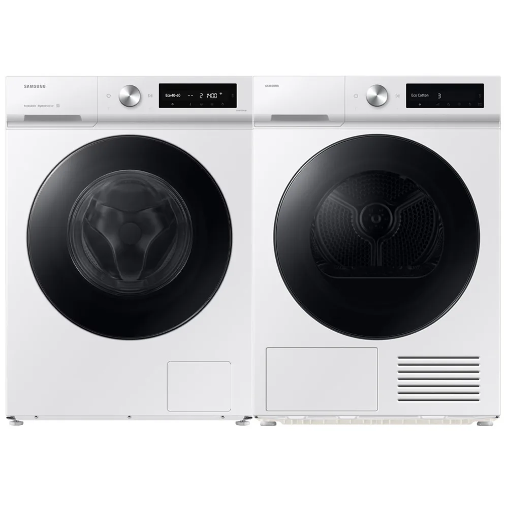 Tvätt- och Torkpaket Samsung WW11DB7B34GWU3 + DV90DB7845GWU3