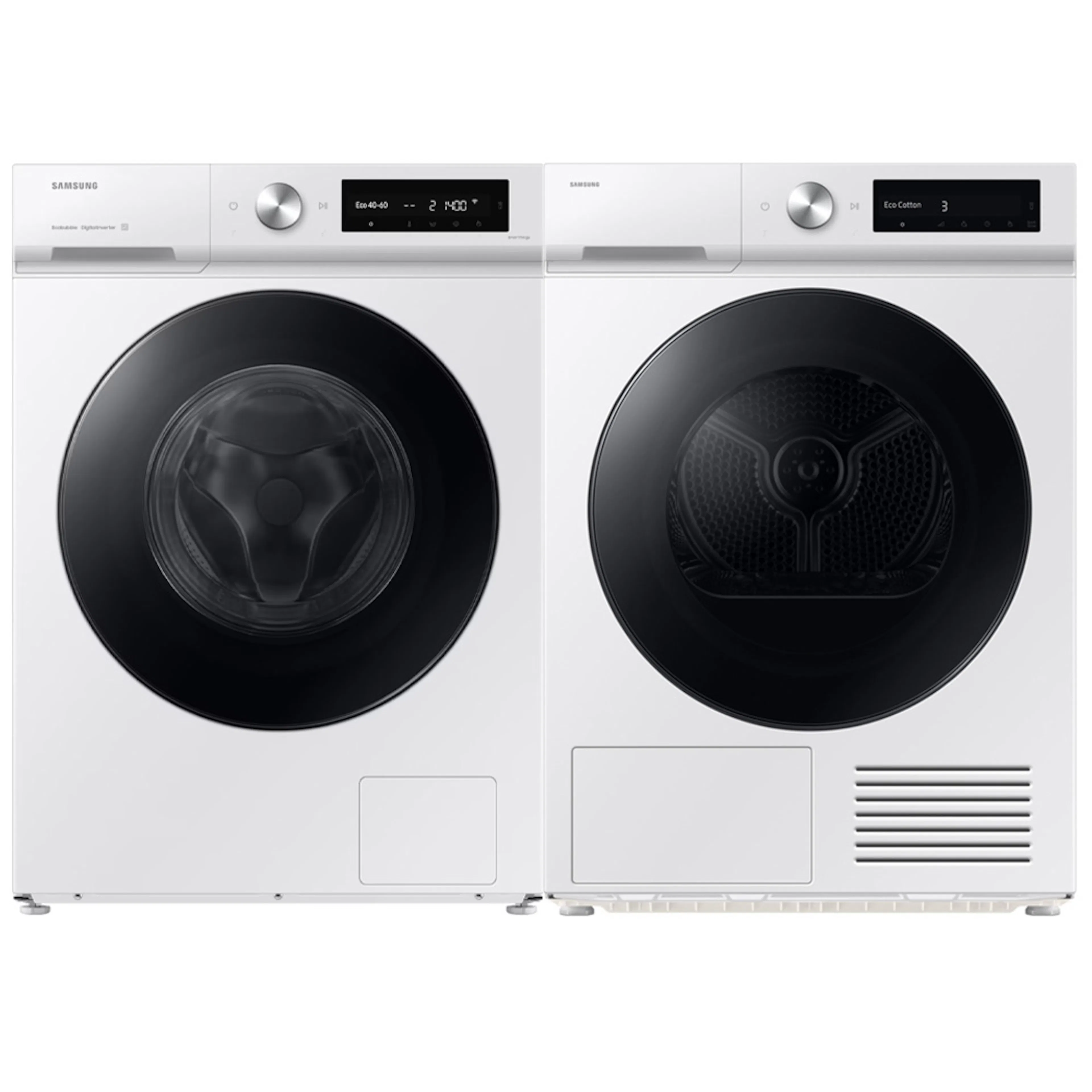 Tvätt- och Torkpaket Samsung WW11DB7B34GWU3 + DV90DB7845GWU3