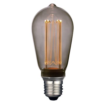 LED-lampa PR Home Future Smoky Edison 64 mm