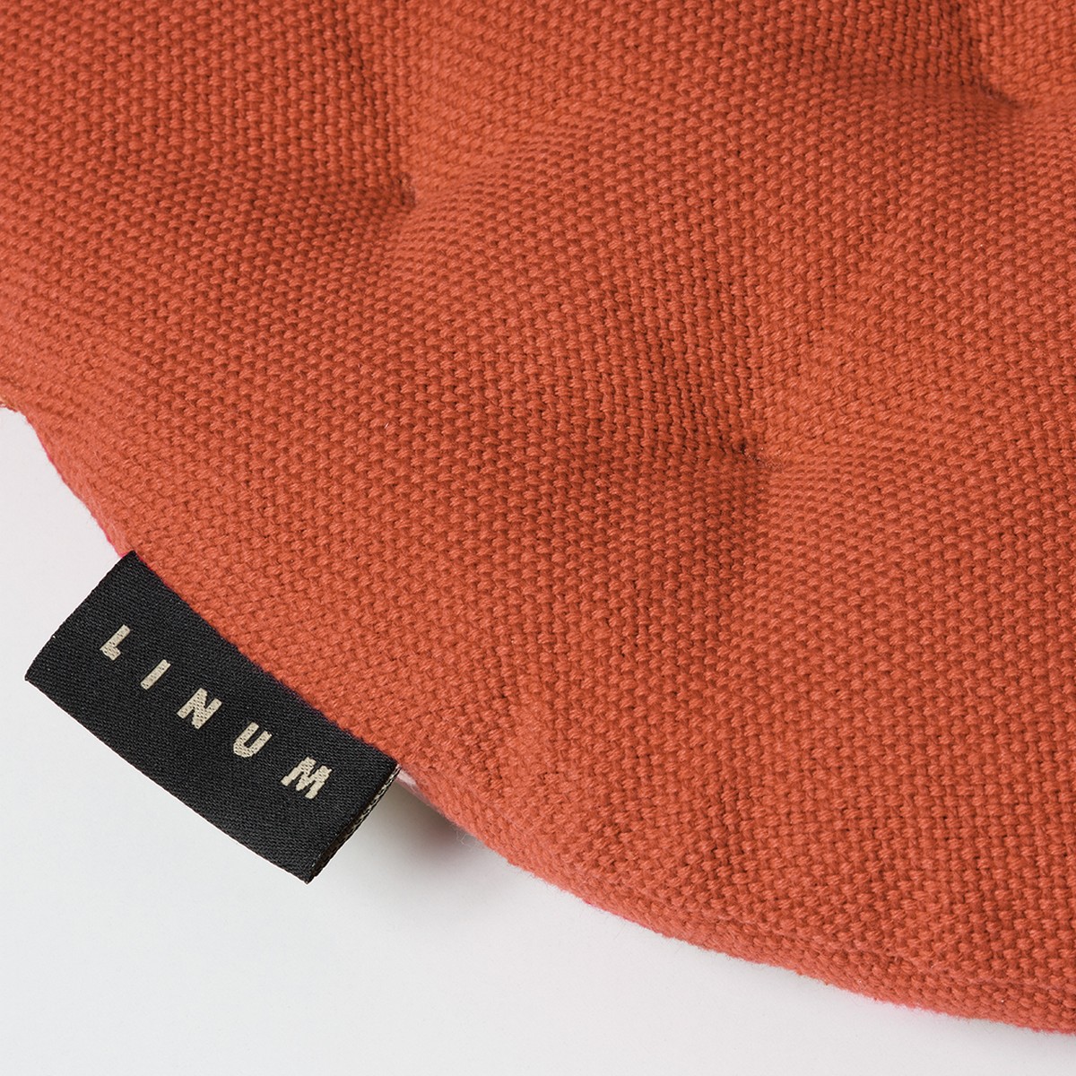 Stolsdyna Linum Pepper Ø37 cm