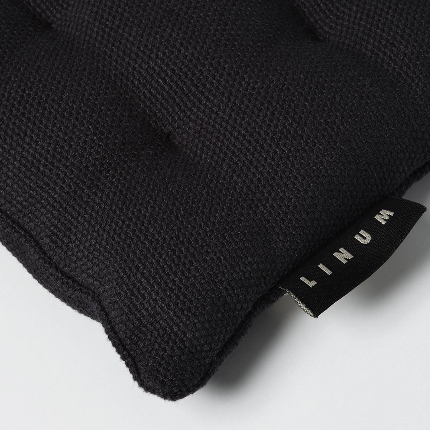 Stolsdyna Linum Pepper 40x40 cm