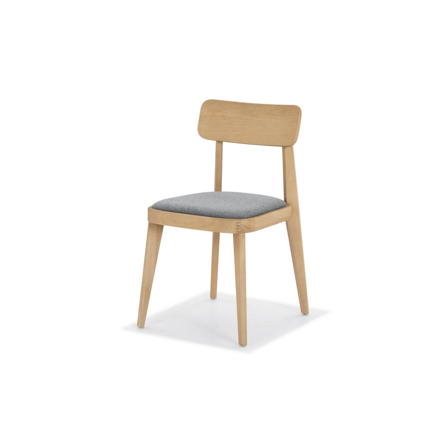 Matgrupp Bark Peyra Runt Matbord 120 cm med 4 Edena Matstol