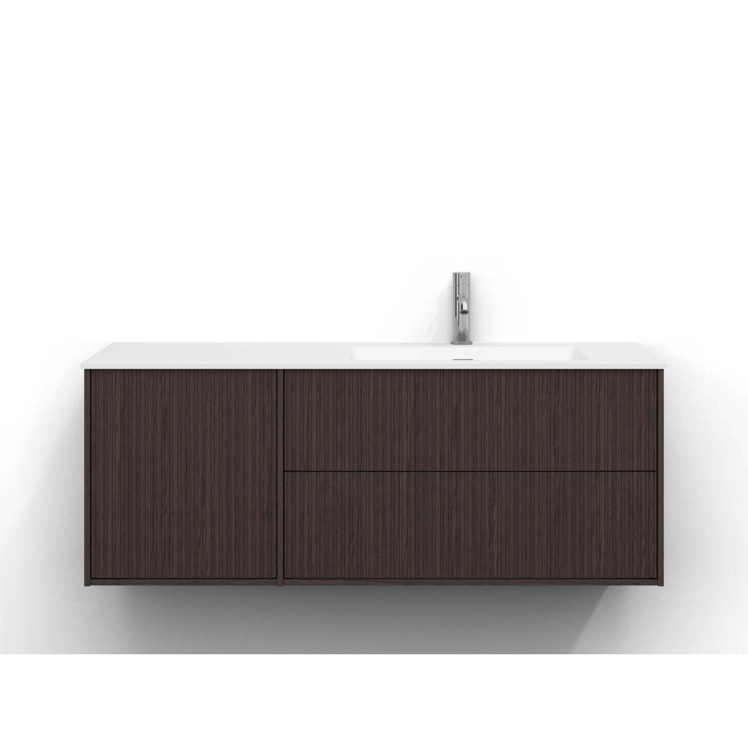 Tvättställsskåp Svedbergs Epos 120x45 med 2+1 Lådor