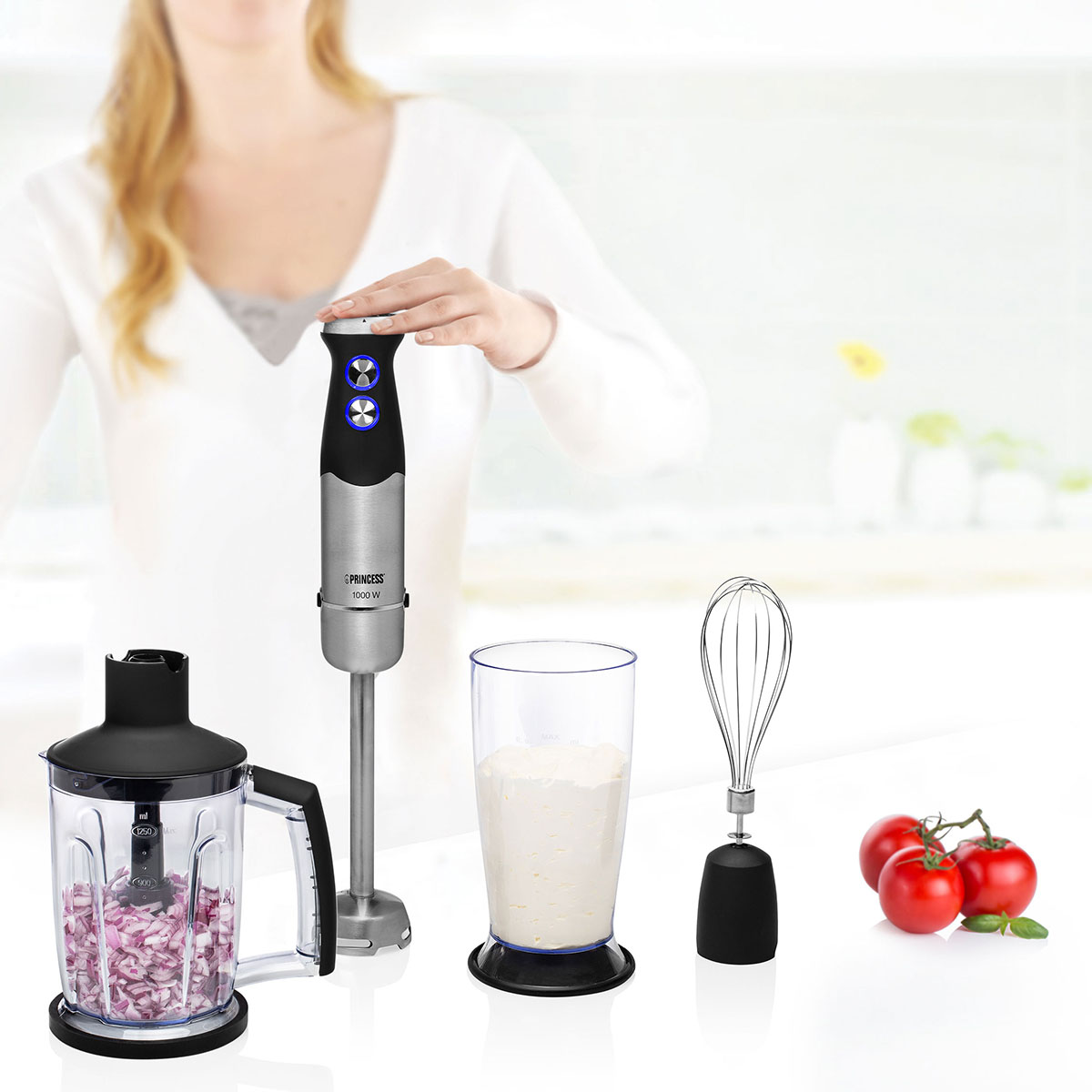 Stavmixer Set Princess 1000W XL